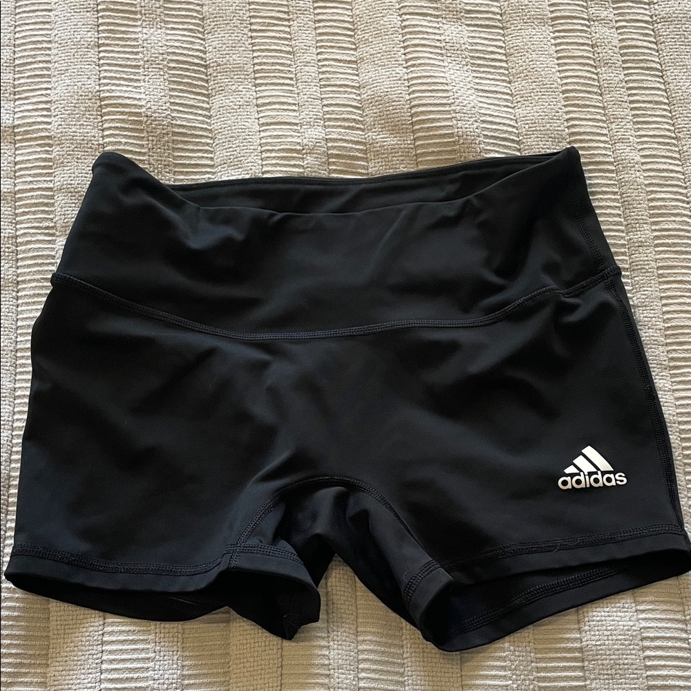 Adidas black athletic shorts